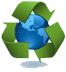 Recycling symbol.